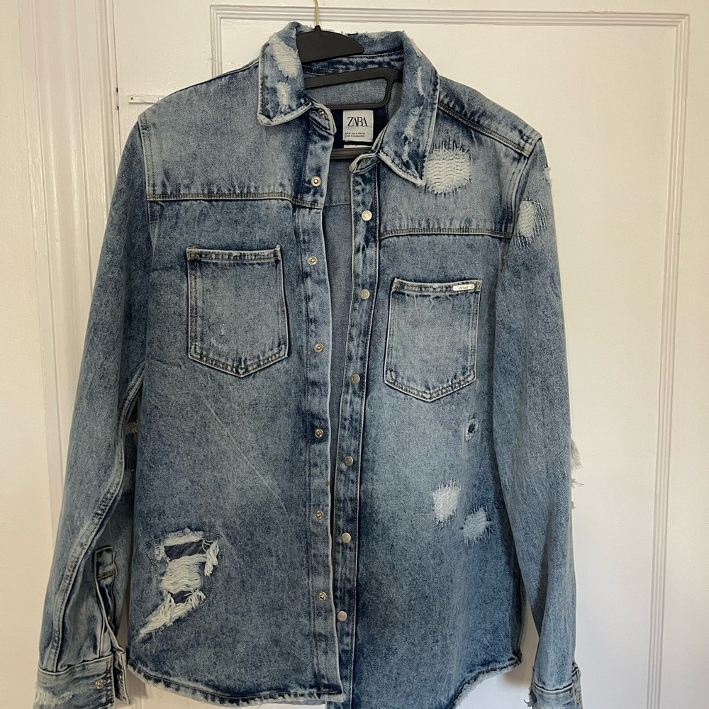 Rip Jean jacket from Zara medium